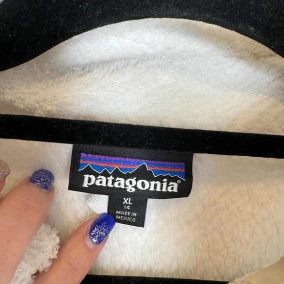 Girls Patagonia Re-Tool Half-Snap Pullover - Picture 5 of 5